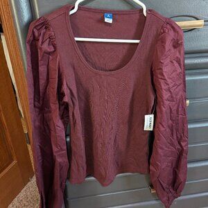 Old Navy puff sleeve top